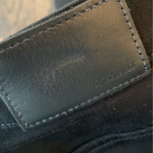 NWOT Madewell 10” Skinny High-Rise in Black Frost - Picture 10 of 11